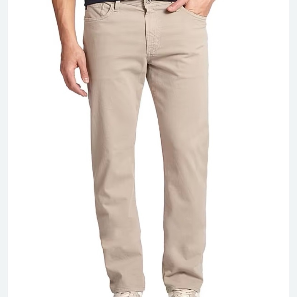 Adriano Goldschmied The Graduate Pants Men’s 32x29 Tailored Beige Quiet Luxury